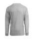 Men's Oversized Waffle-Knit Thermal Henley Shirt