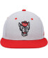 Фото #2 товара Men's Gray and Red NC State Wolfpack On-Field Baseball Fitted Hat
