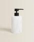 Фото #2 товара Диспенсер для ванной комнаты из смолы с круглым основанием и дизайном в мраморном стиле от ZARAHOME.
