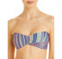 Фото #1 товара Frankies Bikinis Jeanette 285605 Printed Bandeau Bikini Top, Size X-Large