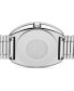 Original Men's Silver-Tone Stainless Steel Bracelet Watch 35mm