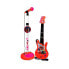 Фото #1 товара REIG MUSICALES Microphone Standing With Amplifier And Guitar Women Bug