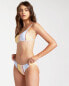 Фото #2 товара BILLABONG 280883 Wishlist Feeling Sunny Bralette Bikini Top, Size Small