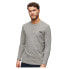 SUPERDRY Vintage Logo Emb Henley long sleeve T-shirt