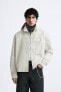 Фото #2 товара Джинсовая куртка рубашечного кроя с карманом ZARA