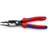 KNIPEX 13 82 200 T - Needle-nose pliers - 1.5 cm - Plastic - Blue/Red - 65 mm - 20 cm