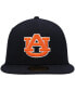 ფოტო #3 პროდუქტის Men's Navy Auburn Tigers Logo Basic 59FIFTY Fitted Hat