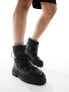 Фото #7 товара Walk London Element snow boots in black leather