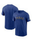 ფოტო #1 პროდუქტის Men's Royal Texas Rangers 2024 Gold Collection Wordmark T-Shirt