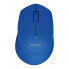 Logitech Wireless Mouse M280 - Ambidextrous - Optical - RF Wireless - 1000 DPI - Blue