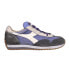 Diadora Equip H Dirty Stone Wash Evo Lace Up Mens Purple Sneakers Casual Shoes