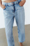 Z1975 STRAIGHT CROPPED HIGH-RISE JEANS