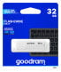 Фото #1 товара GoodRam UME2 - 32 GB - USB Type-A - 2.0 - 20 MB/s - Cap - White - накопитель USB 32 ГБ, скорость передачи данных 20 МБ/с, белый