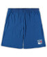Men's Blue, Heathered Charcoal New York Rangers Big and Tall T-shirt and Shorts Sleep Set