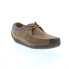 Фото #4 товара Clarks Natalie 26118170 Mens Brown Suede Oxfords & Lace Ups Casual Shoes