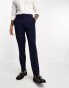 ASOS DESIGN slim suit trousers in navy