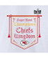 ფოტო #2 პროდუქტის Women's White Kansas City Chiefs Super Bowl LVIII Champions On Top V-Neck T-shirt