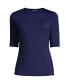 Фото #1 товара Women's Long Crew Neck Rash Guard UPF 50 Swim Tee