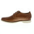 Фото #5 товара Nunn Bush New Haven Wingtip Oxford 84849-229 Mens Brown Wide Oxfords Shoes 10
