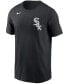 Фото #4 товара Men's Lucas Giolito Black Chicago White Sox Name Number T-shirt