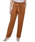 Petite Belted Paper Bag Waist Pants Сурикат, PXL - фото #1