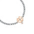 Синий браслет для удачи Morellato Maia SAUY15 pink gold, bicolor, clear, silver - фото #3