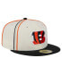 Фото #3 товара Men's Cream Cincinnati Bengals Soutache 59FIFTY Fitted Hat