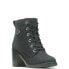 Фото #3 товара Harley-Davidson Corby Lace D15000 Womens Black Leather Ankle & Booties Boots