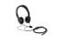 Kensington Classic 3.5mm Headset with Mic and Volume Control - Wired - Headset - Black