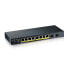 Фото #1 товара ZyXEL GS1900-10HP - Switch - Smart - Switch - 1 Gbps
