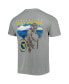 Фото #4 товара Men's Gray West Virginia Mountaineers Hyperlocal T-shirt