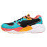 Puma Trc Mira Lava Lace Up Womens Black, Blue, Orange, Yellow Sneakers Casual S