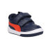 Фото #2 товара Puma Multiflex Sl V Slip On Toddler Boys Blue Sneakers Casual Shoes 380741-02