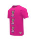 Фото #3 товара Men's Bugs Bunny Pink Looney Tunes Acid Colors T-Shirt