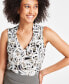 Фото #3 товара Women's Printed Sleeveless Top