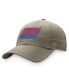 Men's Khaki SMU Mustangs Slice Adjustable Hat - фото #1