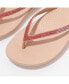 ფოტო #7 პროდუქტის Women's Iqushion Ombre Sparkle Flip-Flops