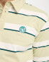 Фото #8 товара Only & Sons rugby polo in beige stripe