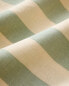 Striped print flat sheet