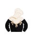 ფოტო #1 პროდუქტის Little Girls / DANA FW23 RIBBON FINE YARN HOODIE SWEATER