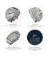 ფოტო #13 პროდუქტის Men's Echelon Platinum Series Diamond (3 ct. t.w.) Stainless Steel Watch, 41Mm