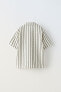 Striped knit shirt