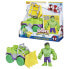 Фото #3 товара Игрушечный транспорт SPIDEY AND HIS AMAZING FRIENDS Hulk и машина-бульдозер