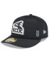 Фото #1 товара Men's Black Chicago White Sox 2024 Clubhouse Low Profile 59FIFTY Fitted Hat