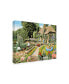 Trevor Mitchell Summer Garden Scene Canvas Art - 19.5" x 26"