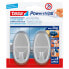 Tesa Large Oval - Towel hook - Chrome - Plastic - 2 kg - 2 pc(s) - Blister