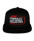 Фото #1 товара Men's and Women's Black 2024 Las Vegas Grand Prix Classic Adjustable Hat