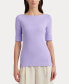 Фото #3 товара Топ Lauren Ralph Lauren Stretch Boatneck