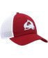 Фото #3 товара Men's Burgundy Colorado Avalanche Color Pop Trucker Adjustable Hat