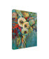 Фото #2 товара Jeanette Vertentes Mod Floral Canvas Art - 27" x 33.5"